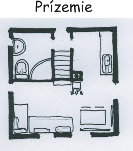 Prízemie Bungalov II